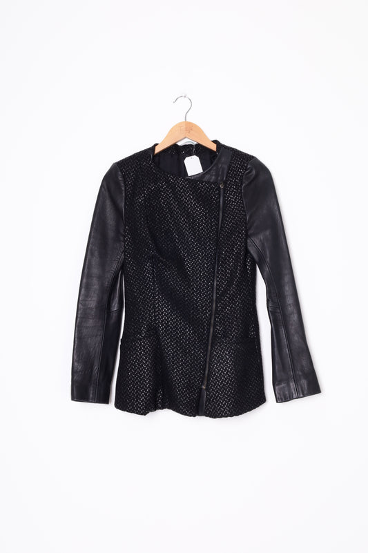 Kookai Womens Black Jacket Size 36