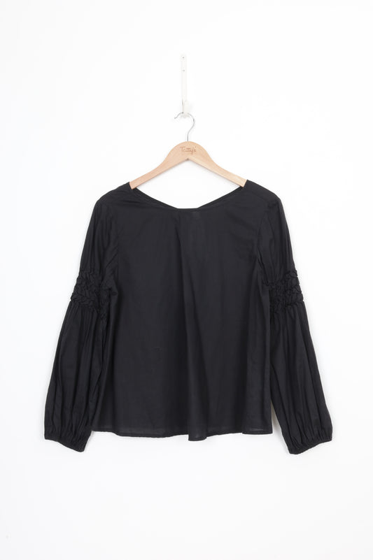 Merlette Womens Black Top Size S