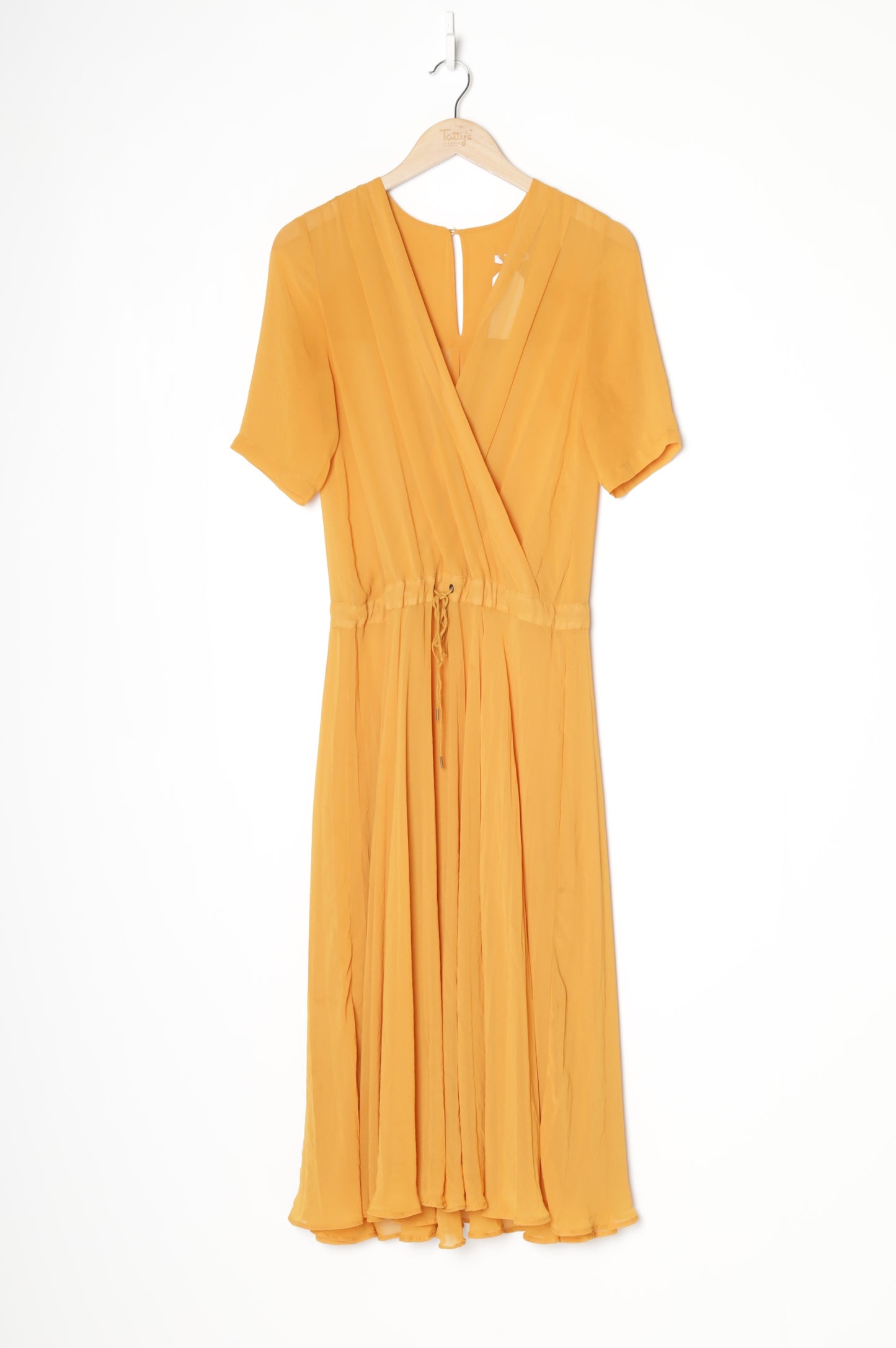 Juliette Hogan Womens Orange Dress Size 8