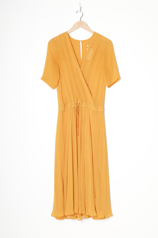 Juliette Hogan Womens Orange Dress Size 8