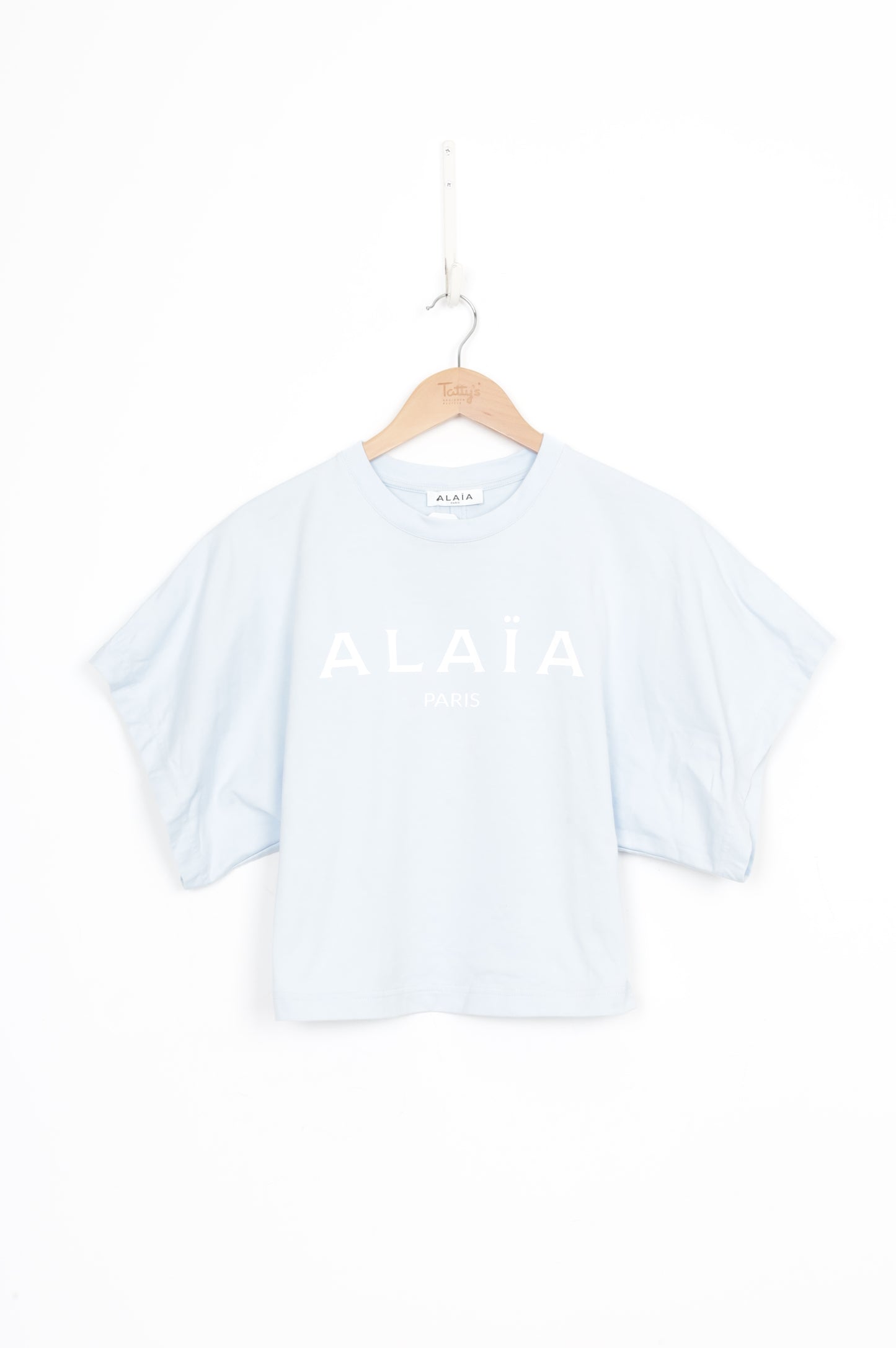 Alaia Womens Blue T-shirt Size 38