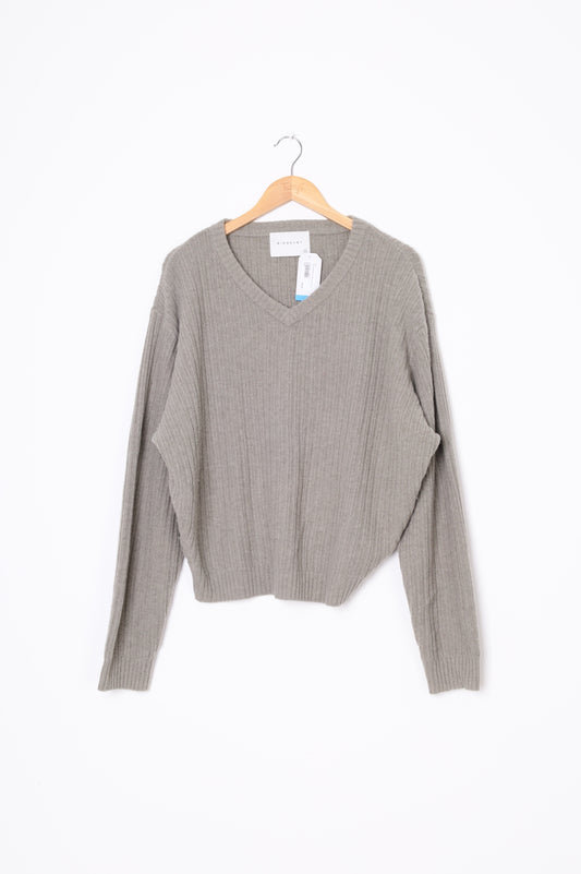 Ricochet Womens Grey Jumper Size L