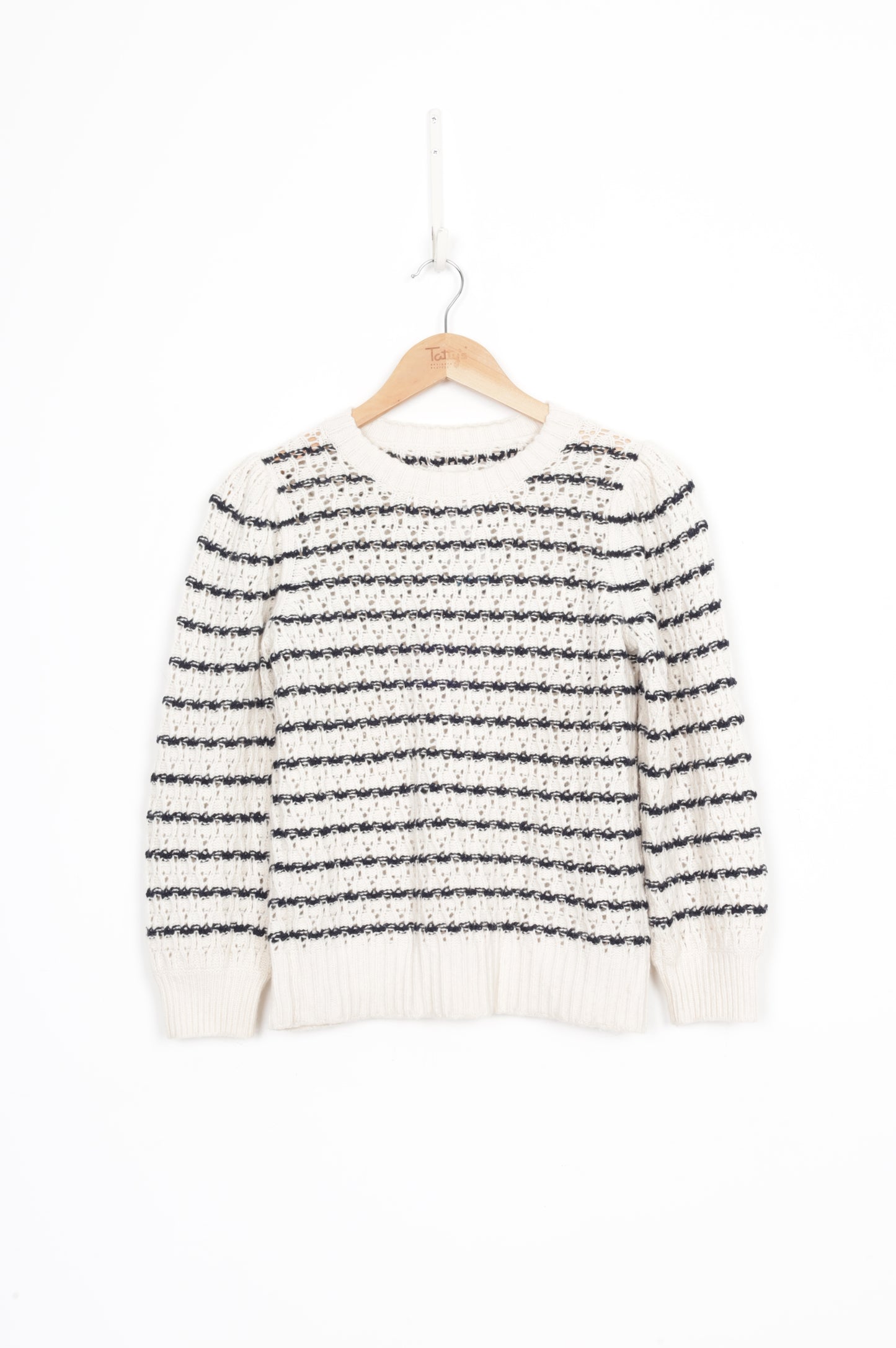 La Vie Rebecca Taylor Womens Cream Jumper Size M