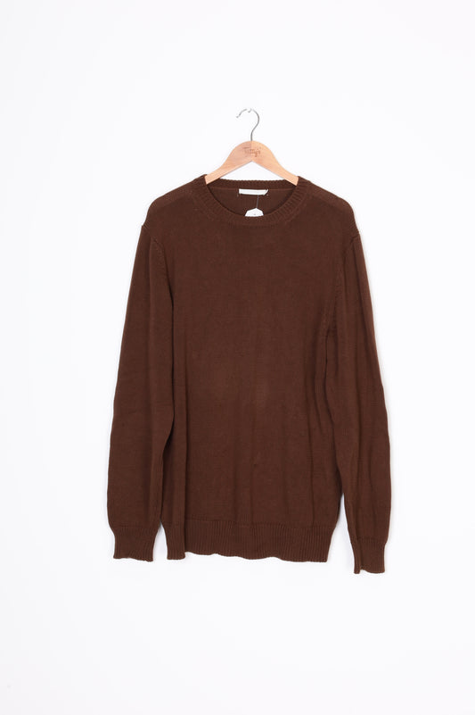 P.Johnson  Mens Brown Jumper Size L
