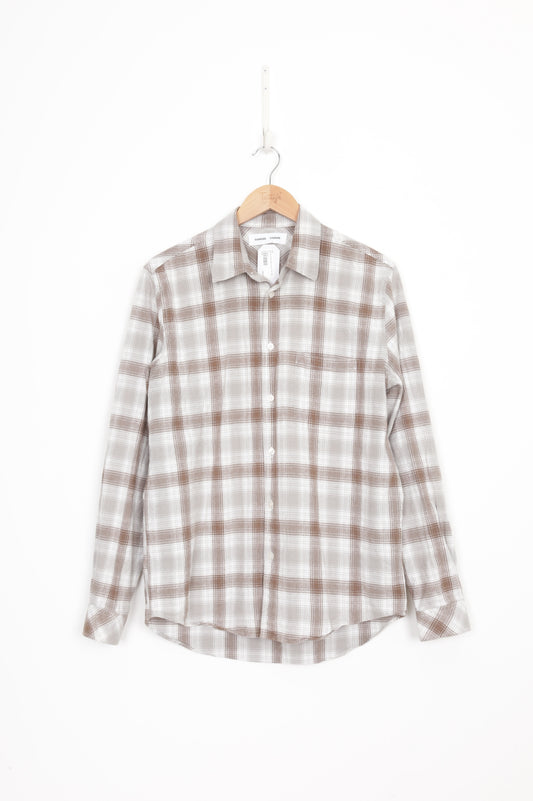 Samsoe Samsoe Mens Brown Shirt Size L