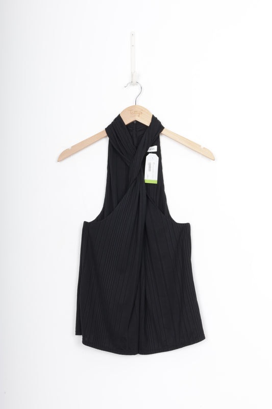 Anine Bing Womens Black Top Size XS