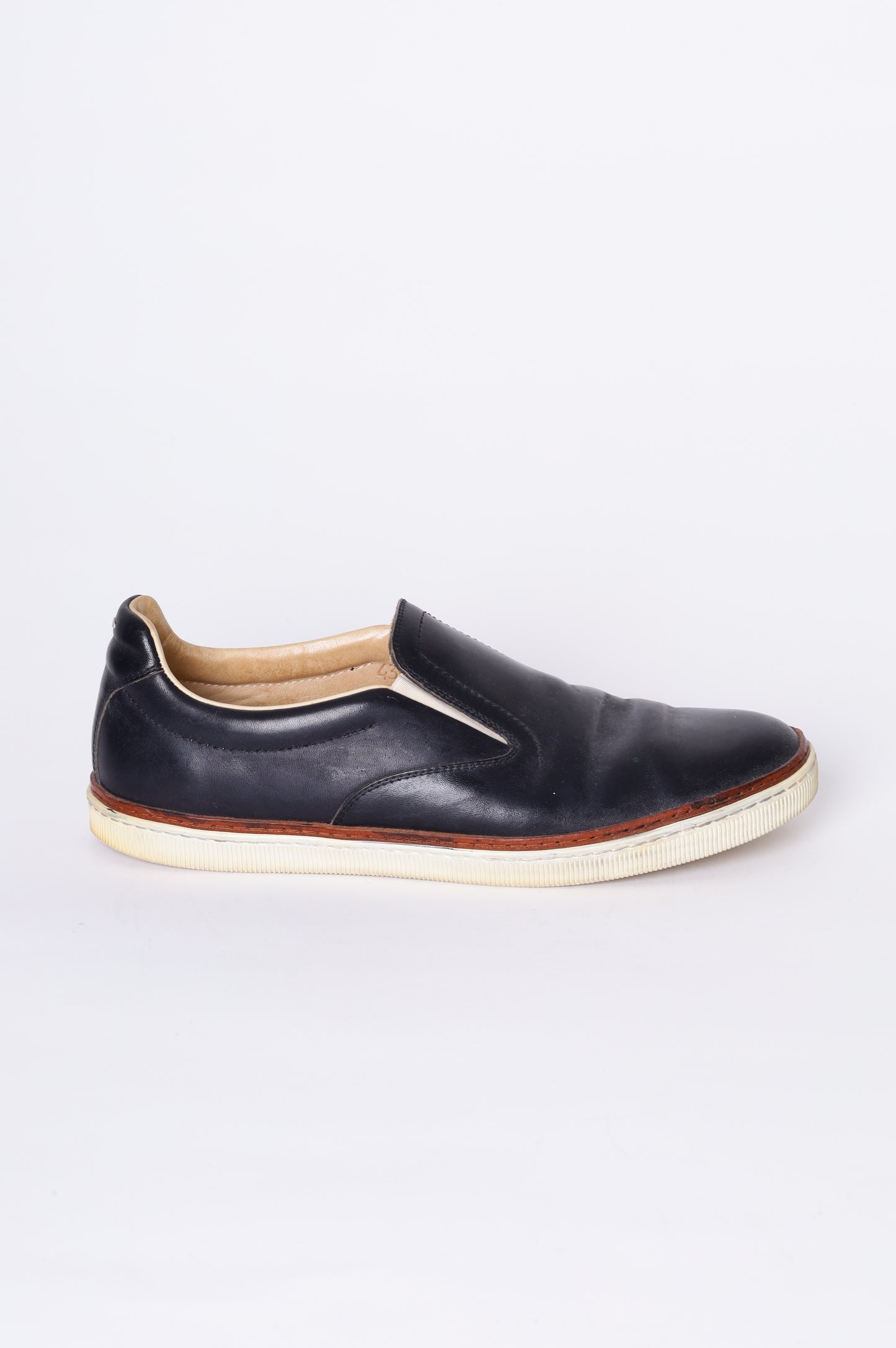 Maison Margiela Mens Black Shoes Size EU 43