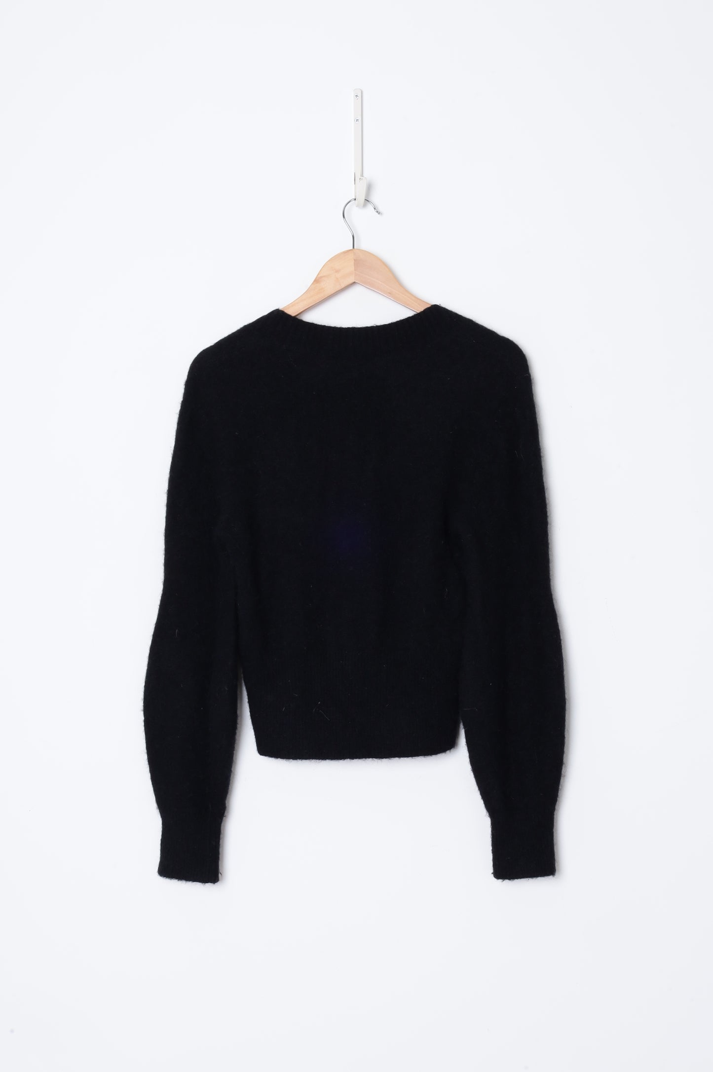 Lee Mathews Womens Black Cardigan Size S