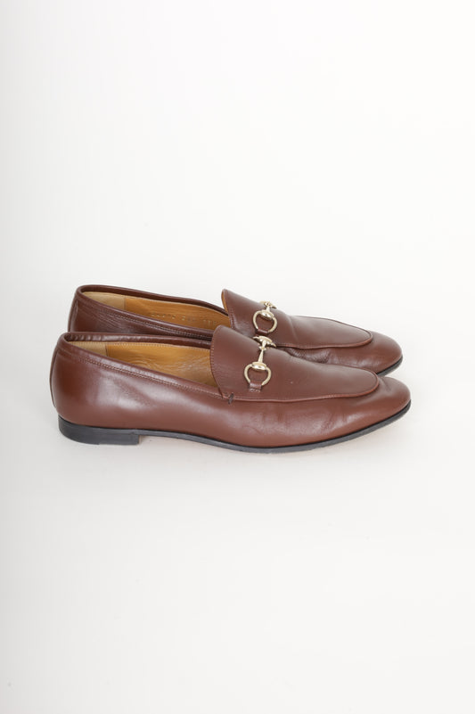 Gucci Womens Brown Shoes Size EU 38.5