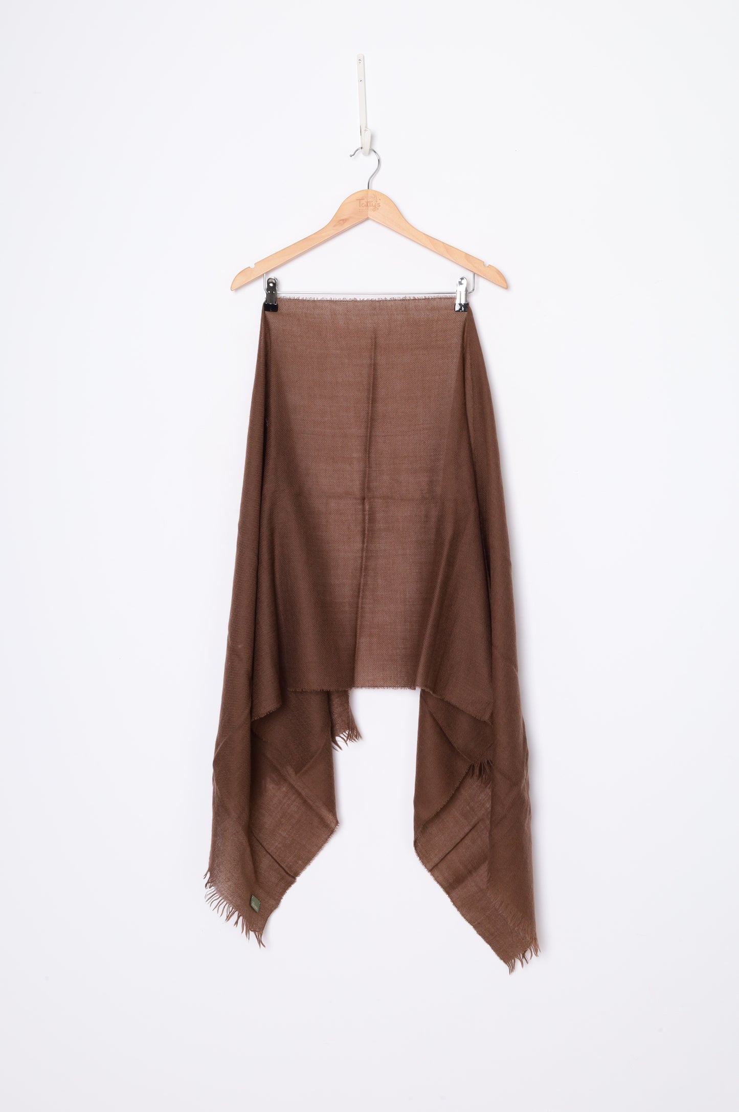No Label Mens Brown Scarf Size O/S