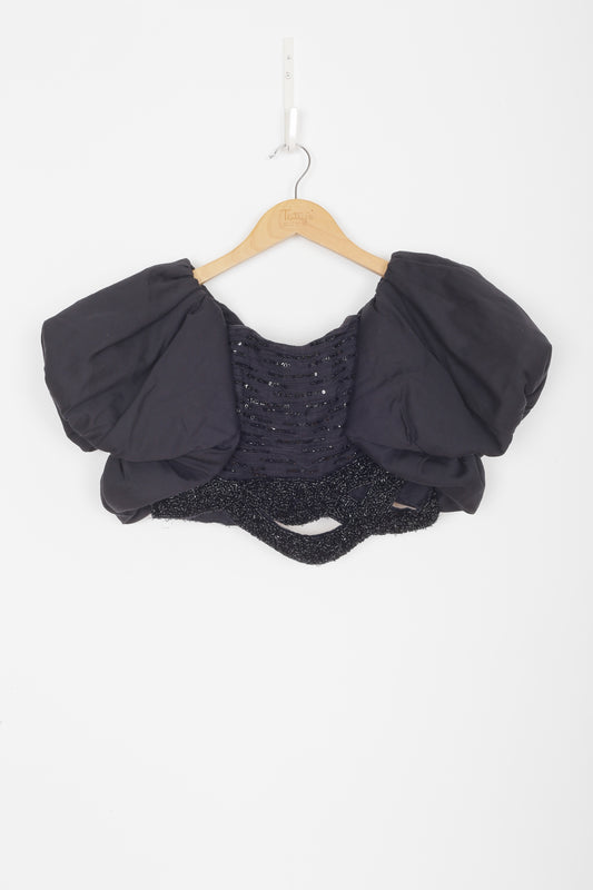 Aje. Womens Black Top Size 10