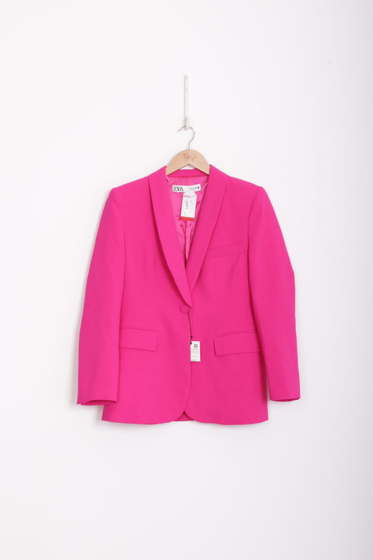 H&M Womens Pink Blazer Size M