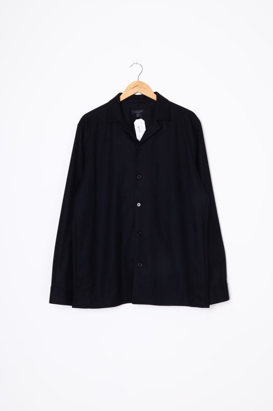 Cos Mens Black Shirt Size EU 42