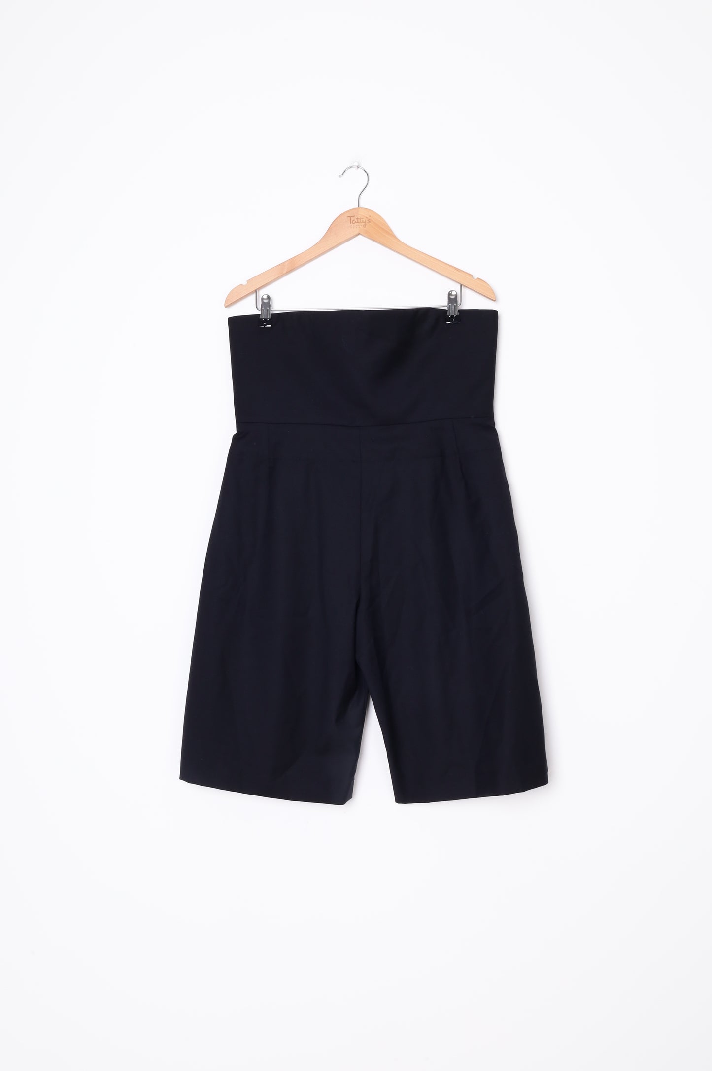 Wynn Hamlyn Womens Black Playsuit Size 16