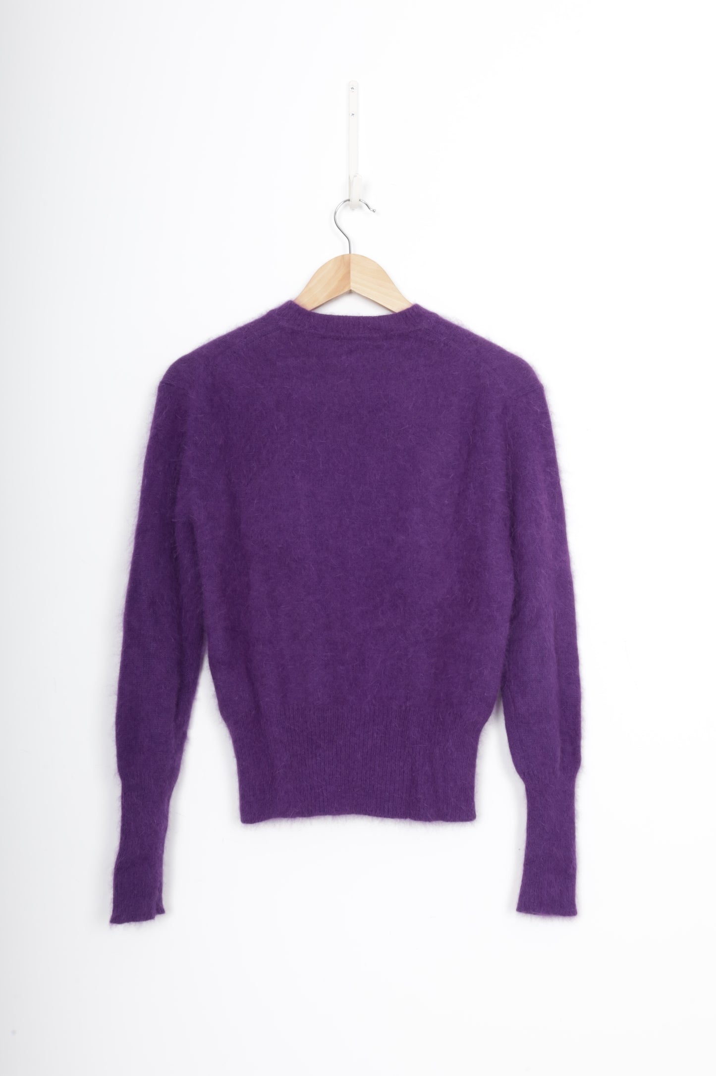 Acne Womens Purple Jumper Size S