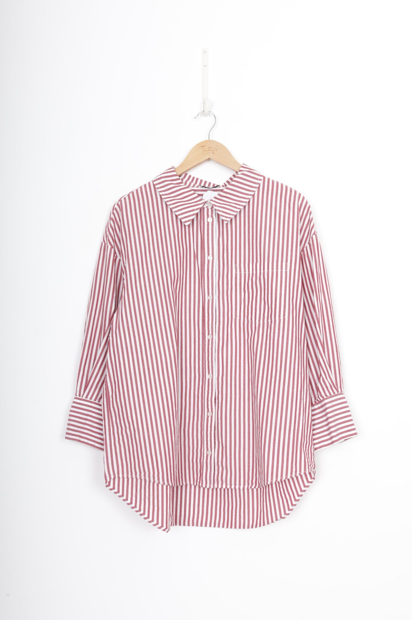 Anine Bing Womens Red Shirt Size L