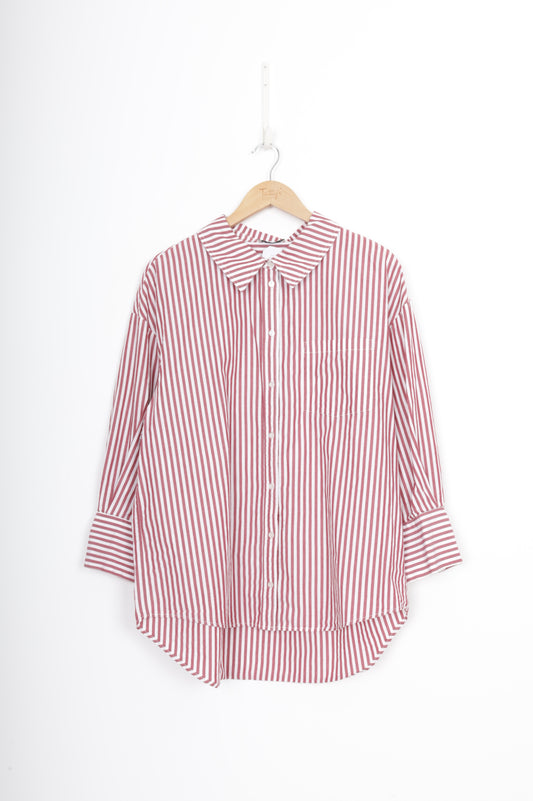 Anine Bing Womens Red Shirt Size L