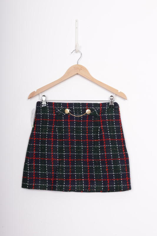 Zara Womens Green Mini Skirt Size S