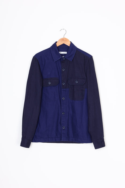 Zara Mens Blue Shirt Size S