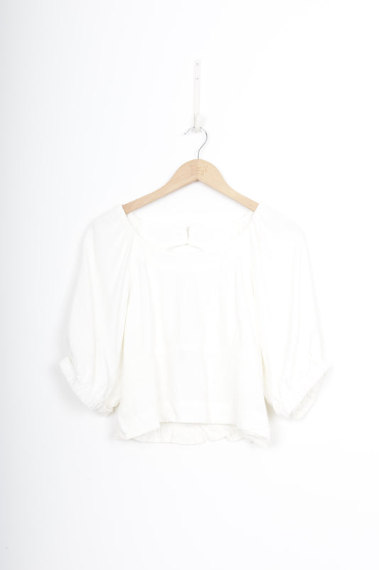 stories be told Womens White Top Size 12
