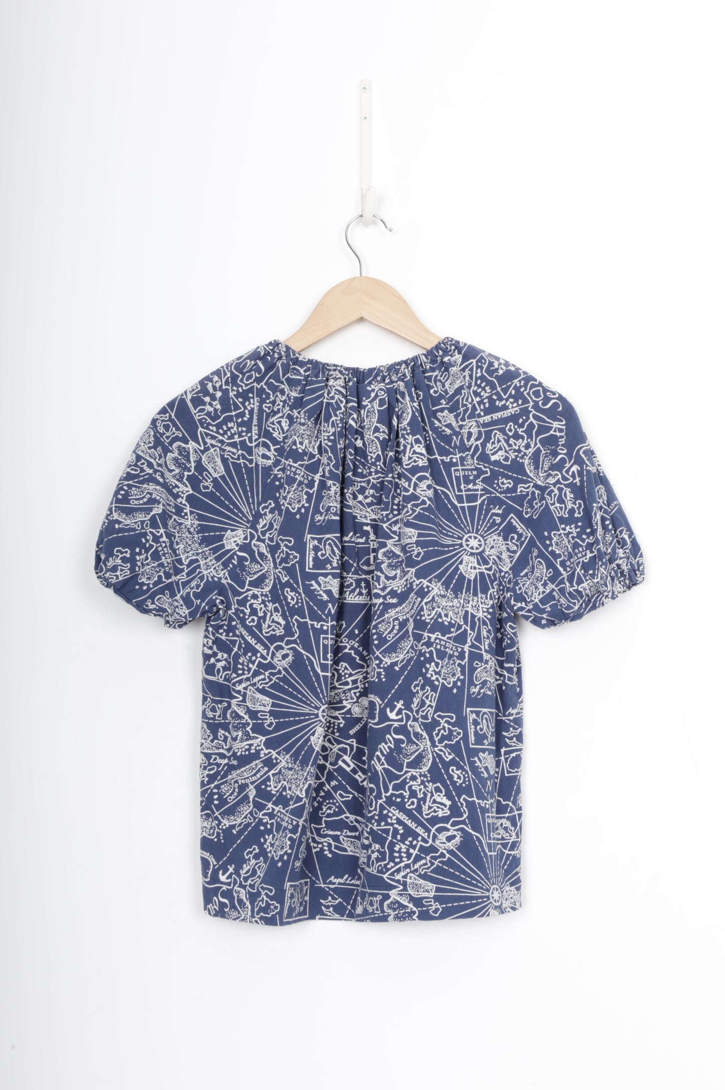 Sylvester Womens Blue Top Size S