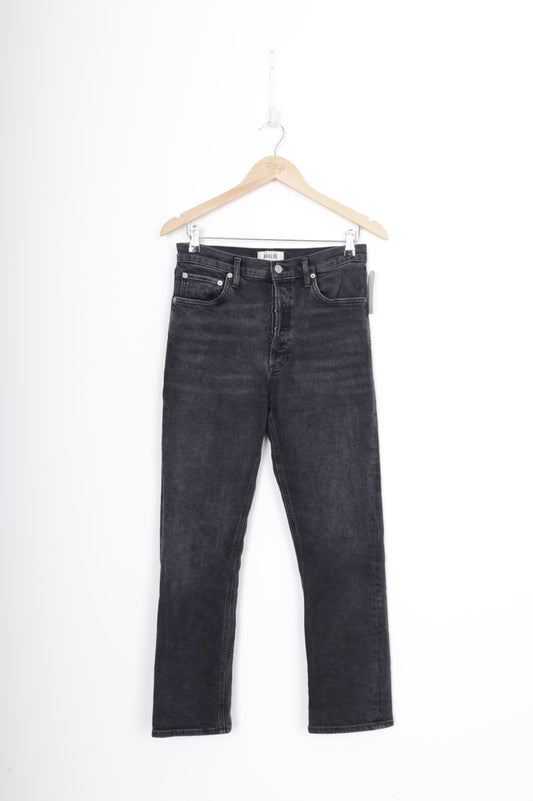 AGOLDE Womens Black Jeans Size W 28