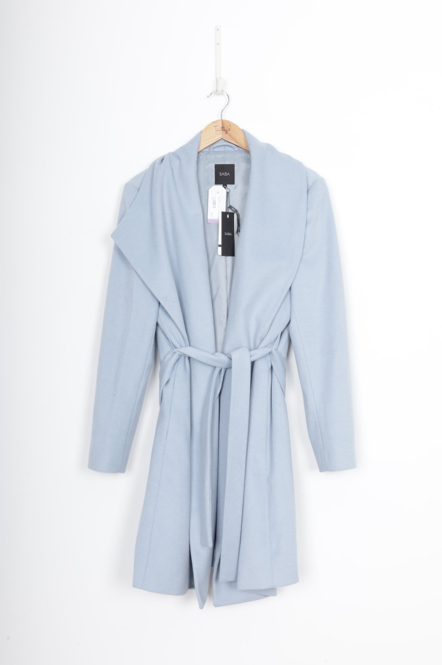 Saba Womens Blue Coat Size XL