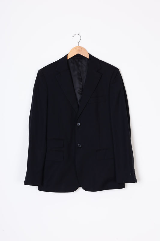United Colors of Benetton Mens Black Blazer Size S