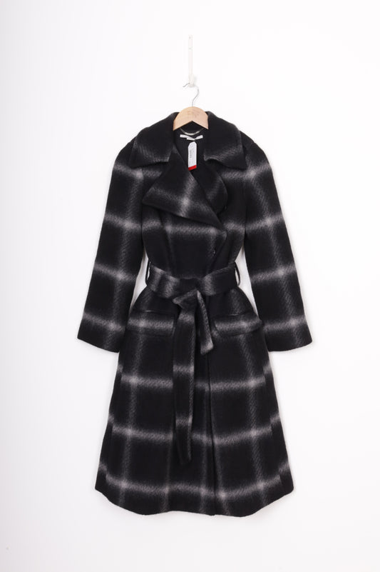 Stella McCartney Womens Black Coat Size 34
