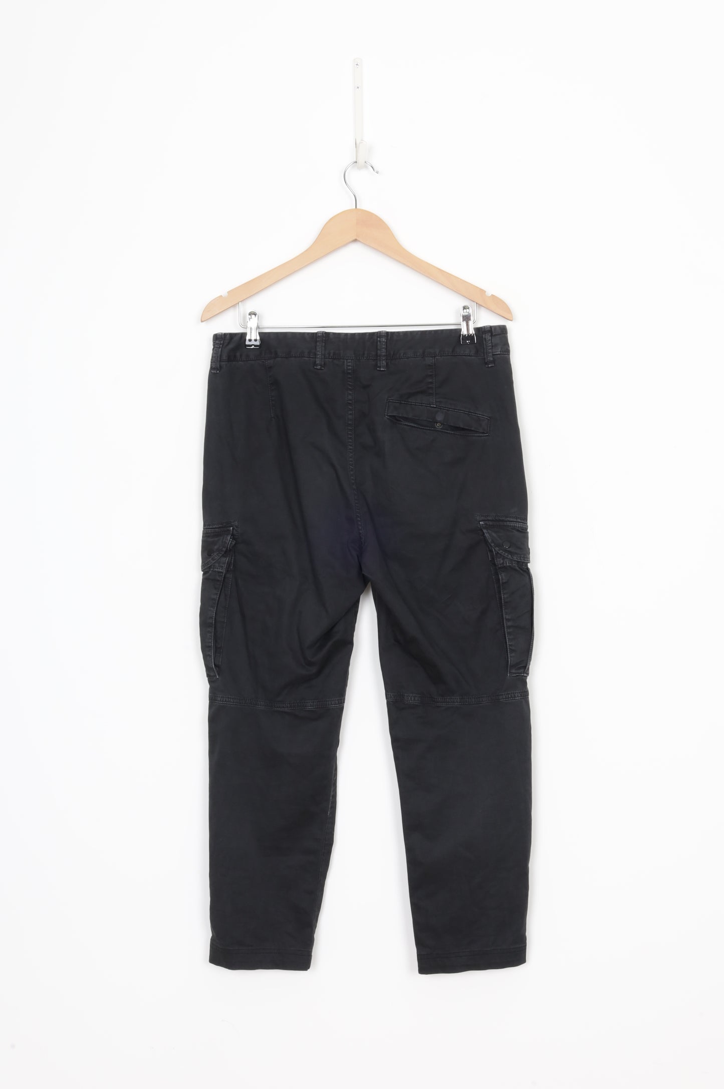 Stone Island Mens Black Pants Size W 31