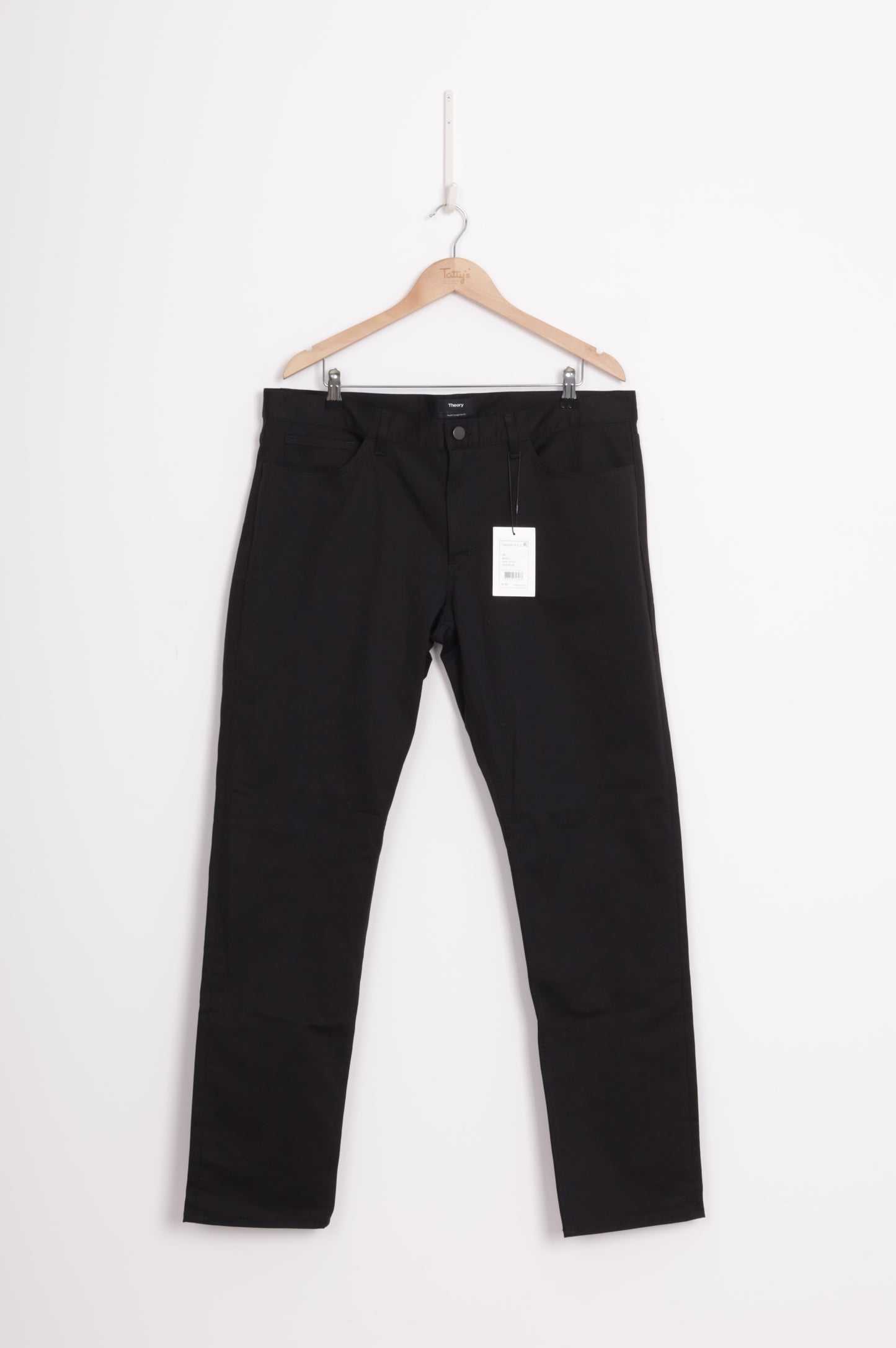 Theory Unisex Black Pants Size 38