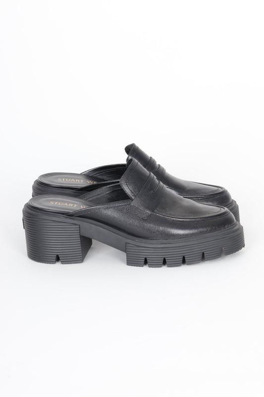 Stuart Weitzman Womens Black Shoes Size 40