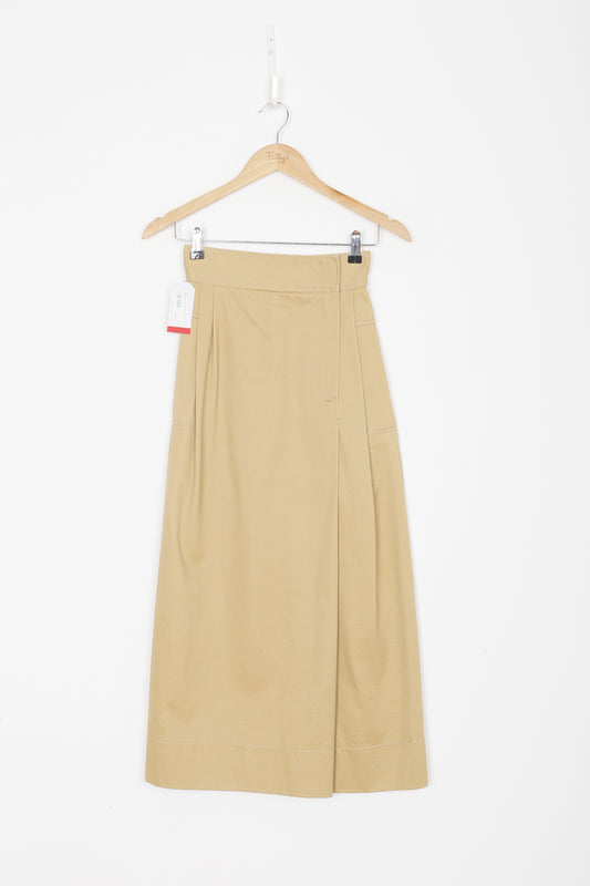 Karen Walker Womens Beige Maxi Skirt Size 4