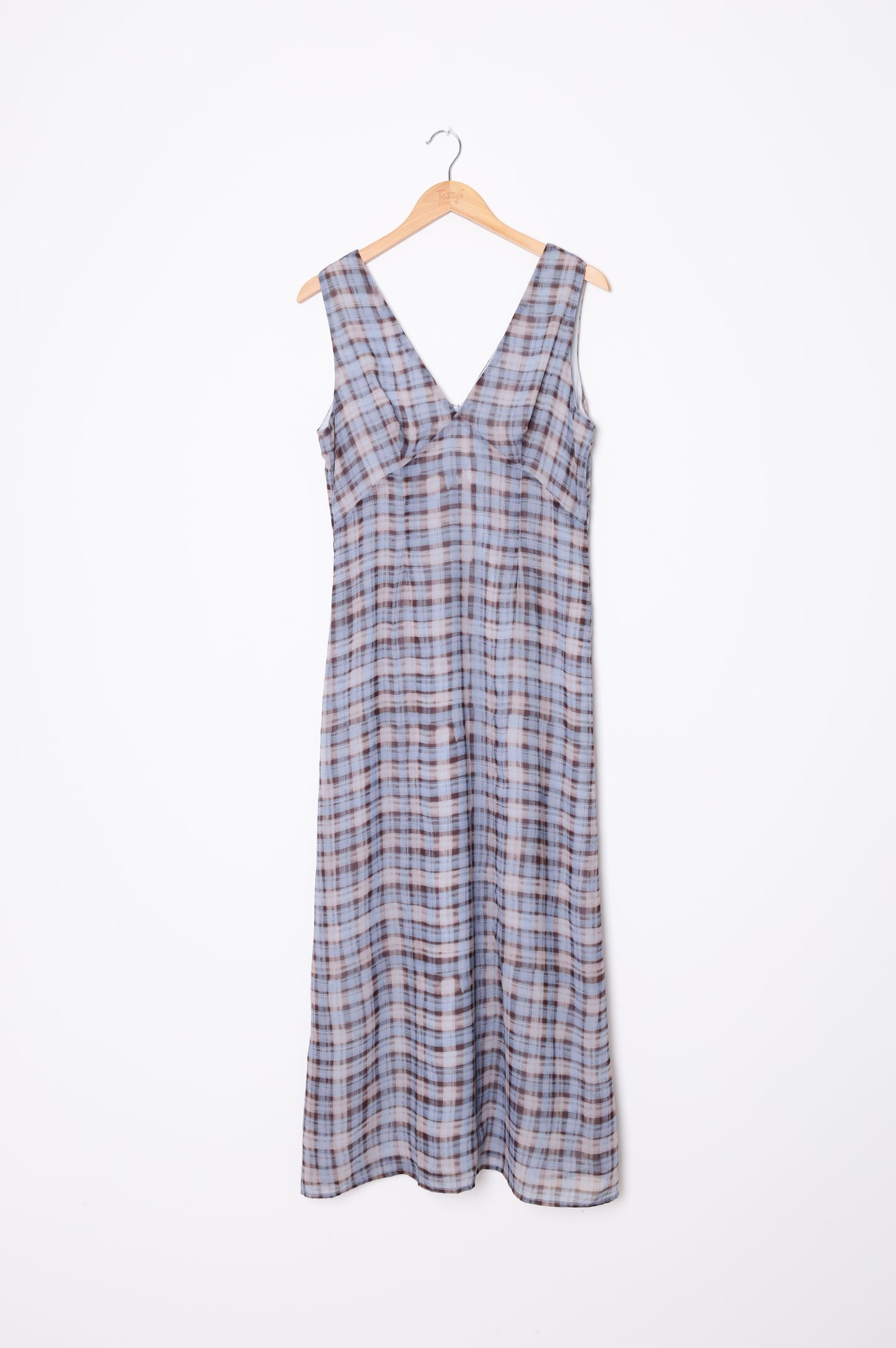 Ayva Womens Blue Dress Size 8