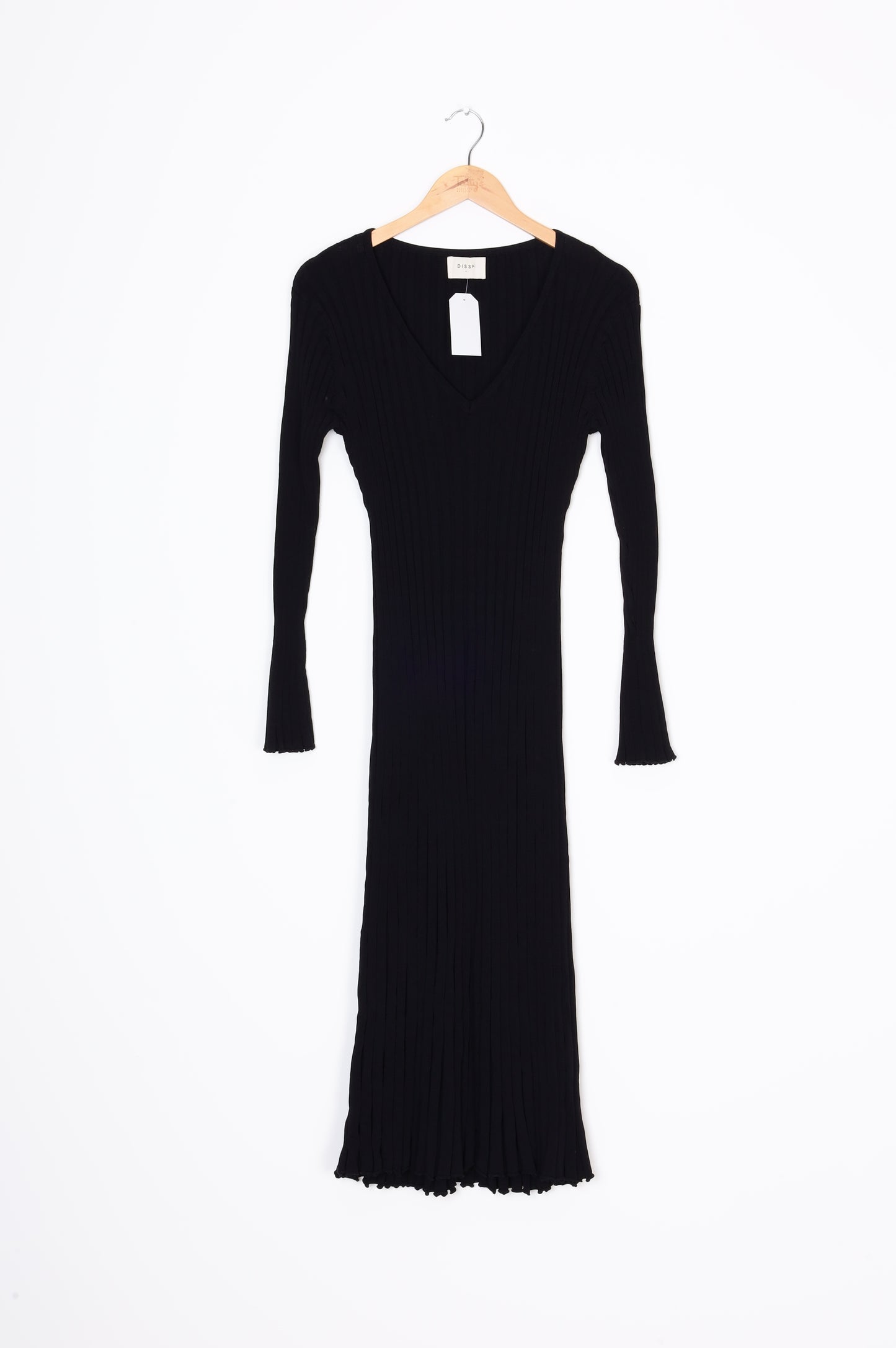 Dissh Womens Black Dress Size L