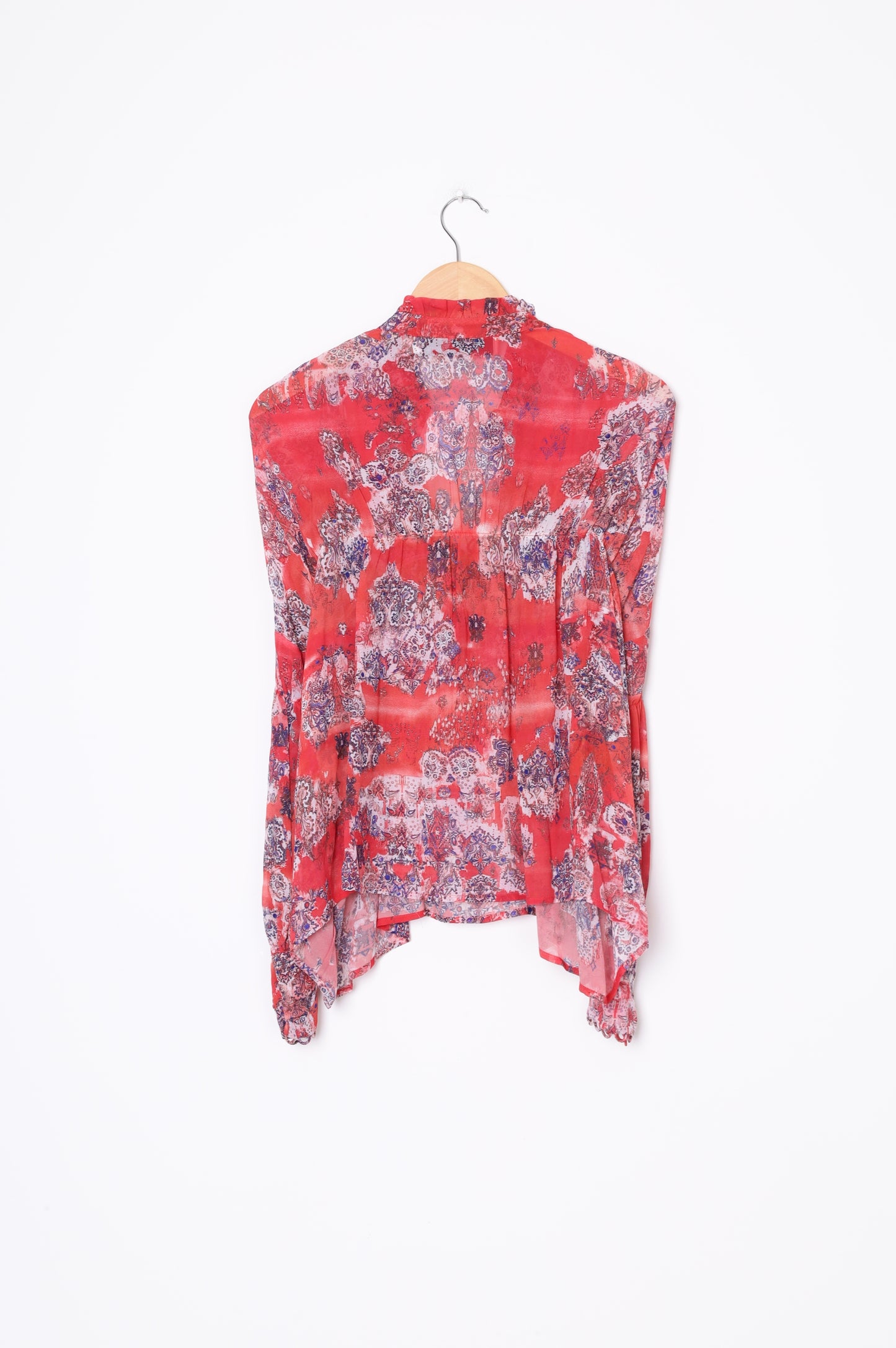 IRO Paris Womens Red Blouse Size EU 34
