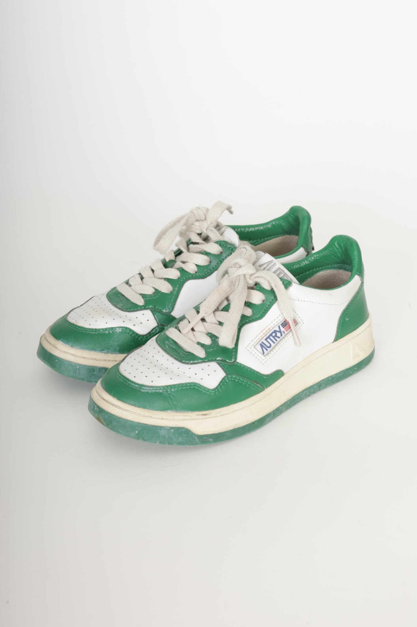 Autry Womens Green Sneakers Size EU 36