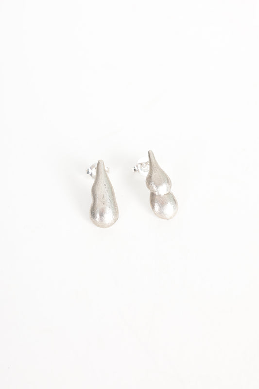 Harriet Xooj Womens Silver Earrings Size O/S