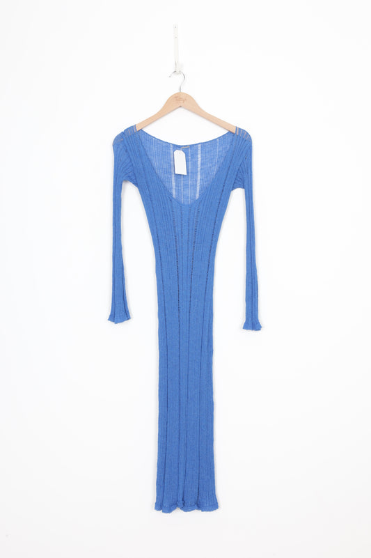 Cult Gaia Womens Blue Dress Size L