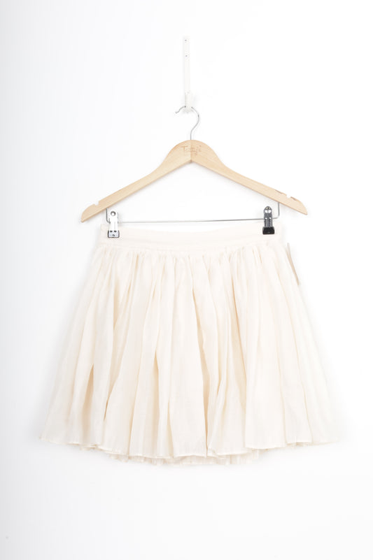 No Label Womens Cream Skirt Size L