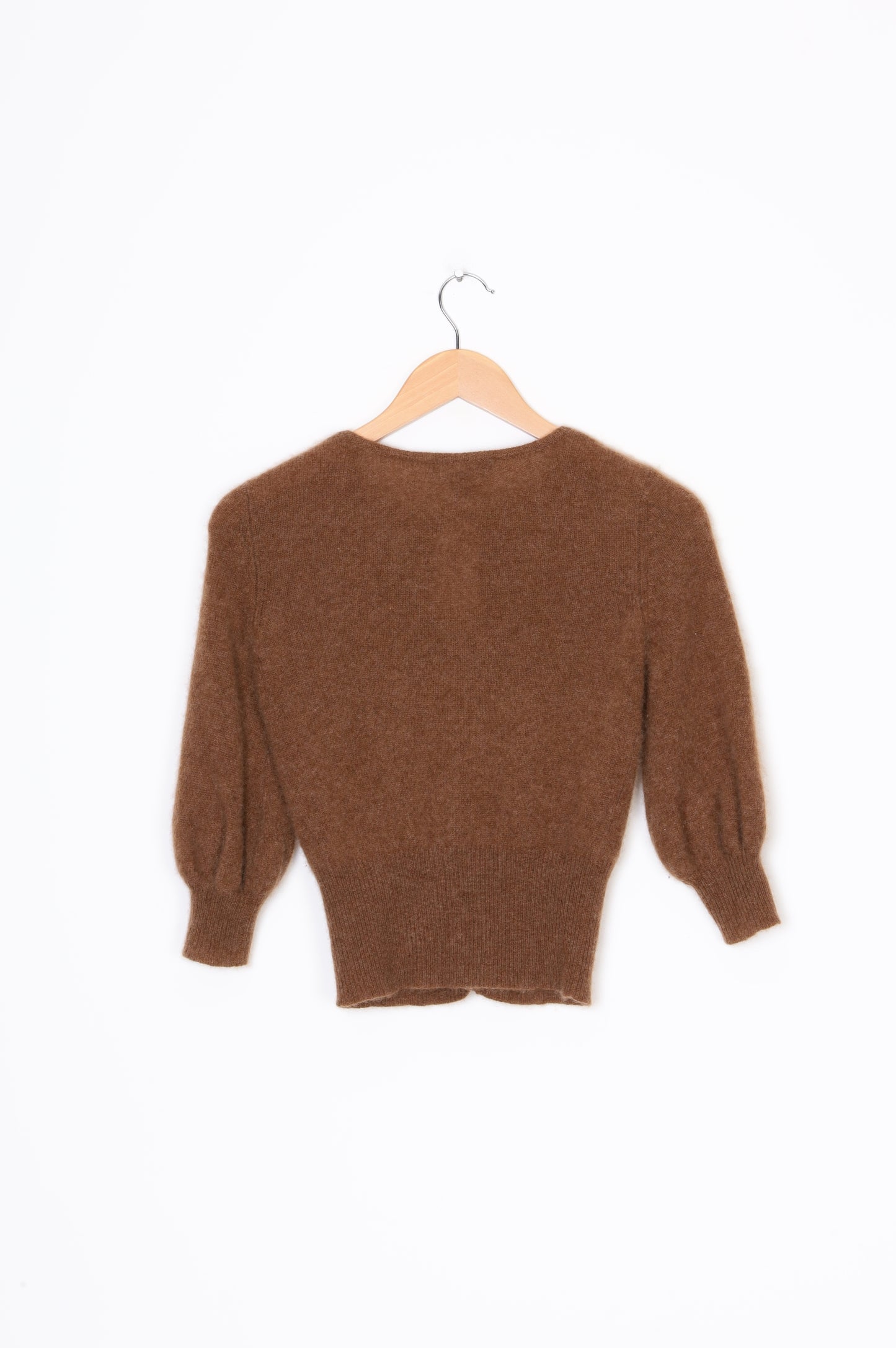 White + Warren Womens Brown Cardigan Size XS