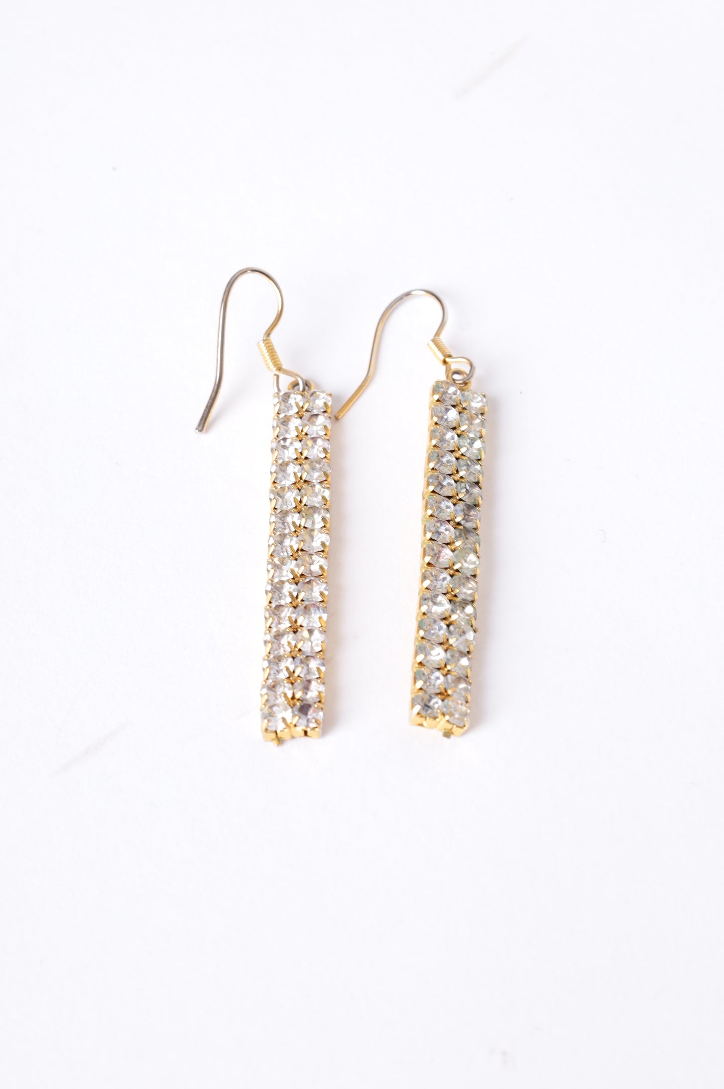 No Label Womens Metallic Earrings Size O/S