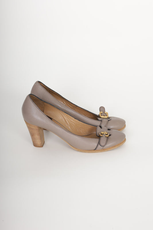 Chloe Womens Brown Heels Size 38