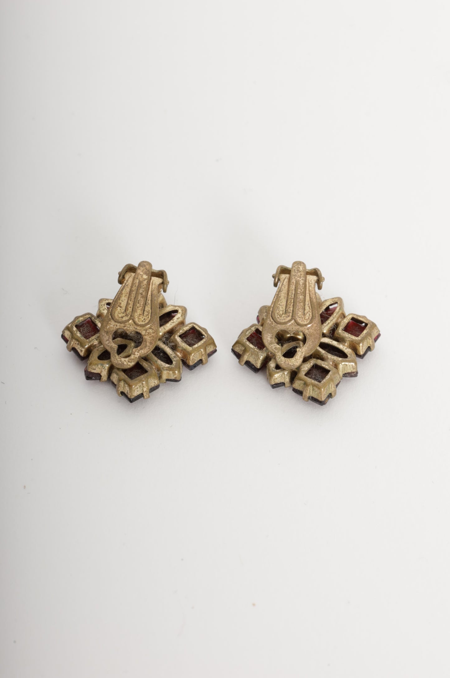 No Label Womens Red Earrings Size O/S