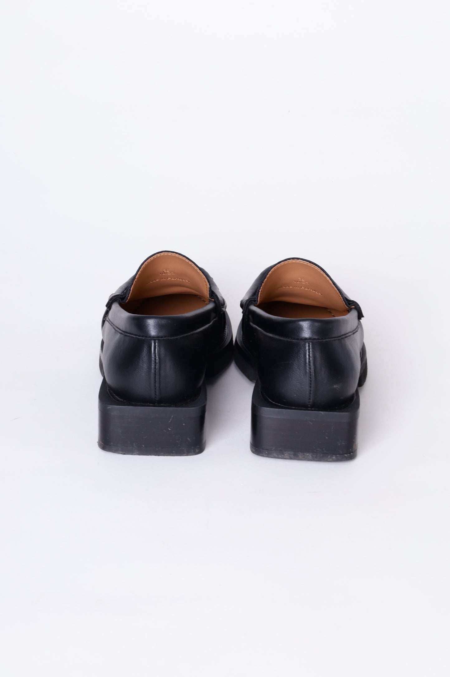 Ganni Womens Black Shoes Size EU 38