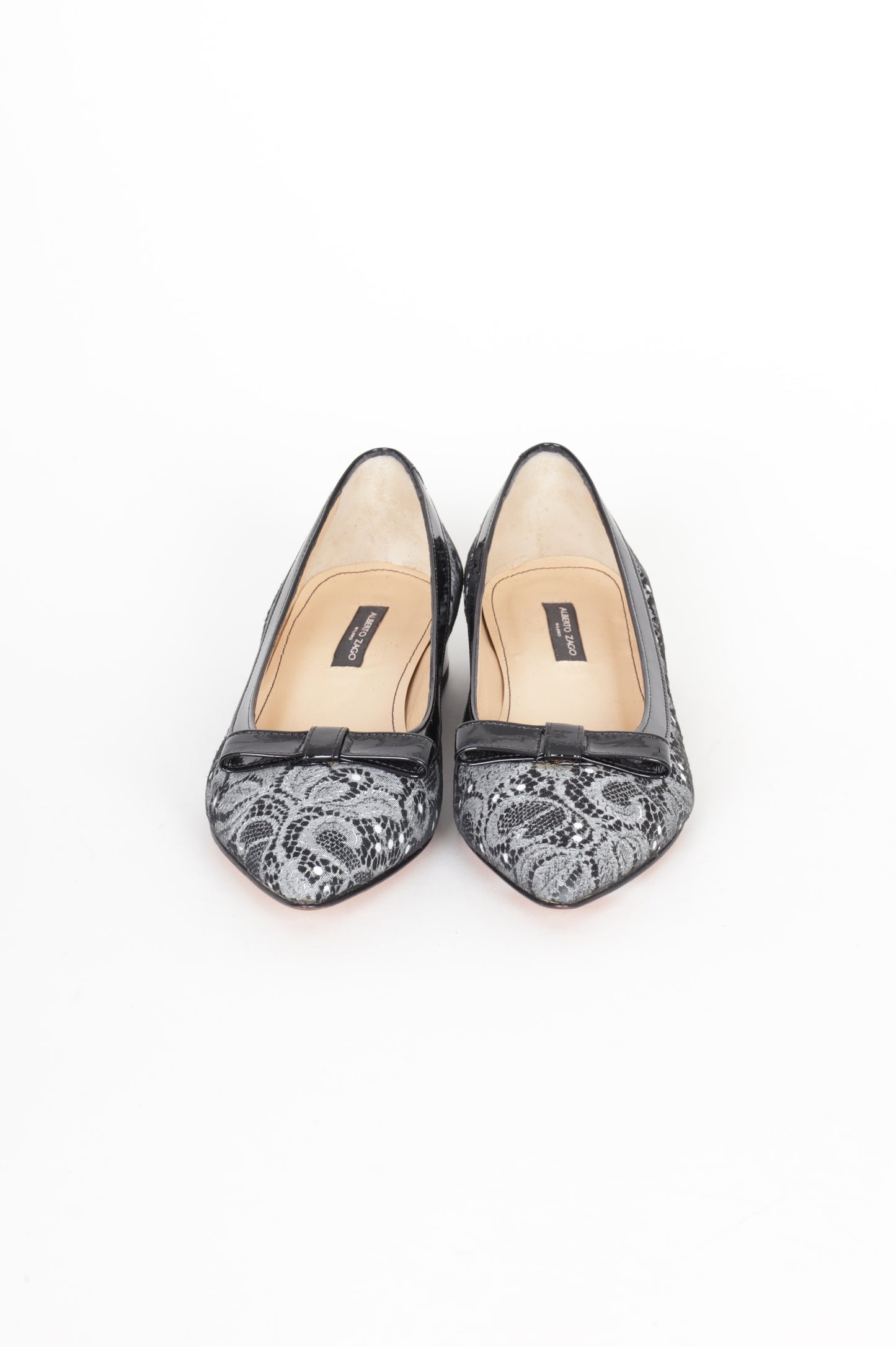 Alberto Zago Womens Black Shoes Size EU 37