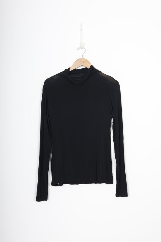 No label (Keith Matheson) Womens Black Top Size S