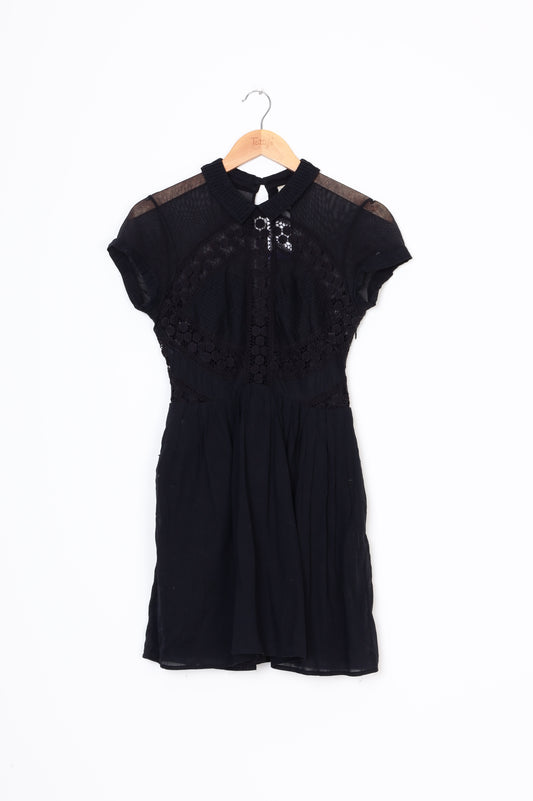Free People Womens Black Dress Size 4