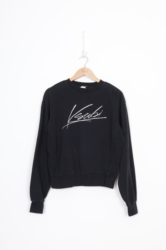 Ksubi Womens Black Sweatshirt Size XS