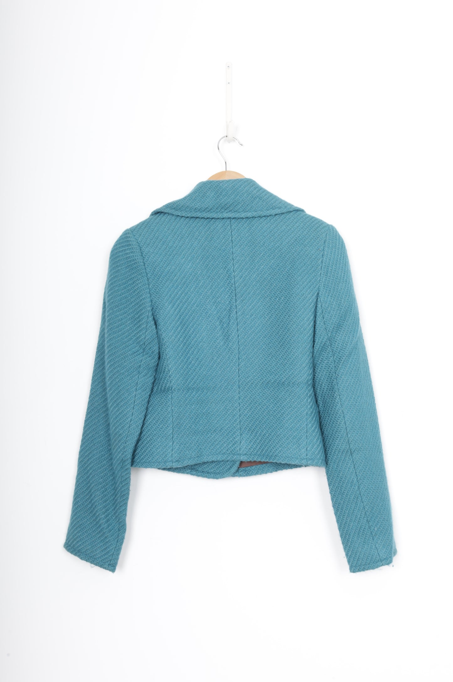 Helen Cherry Womens Blue Jacket Size S